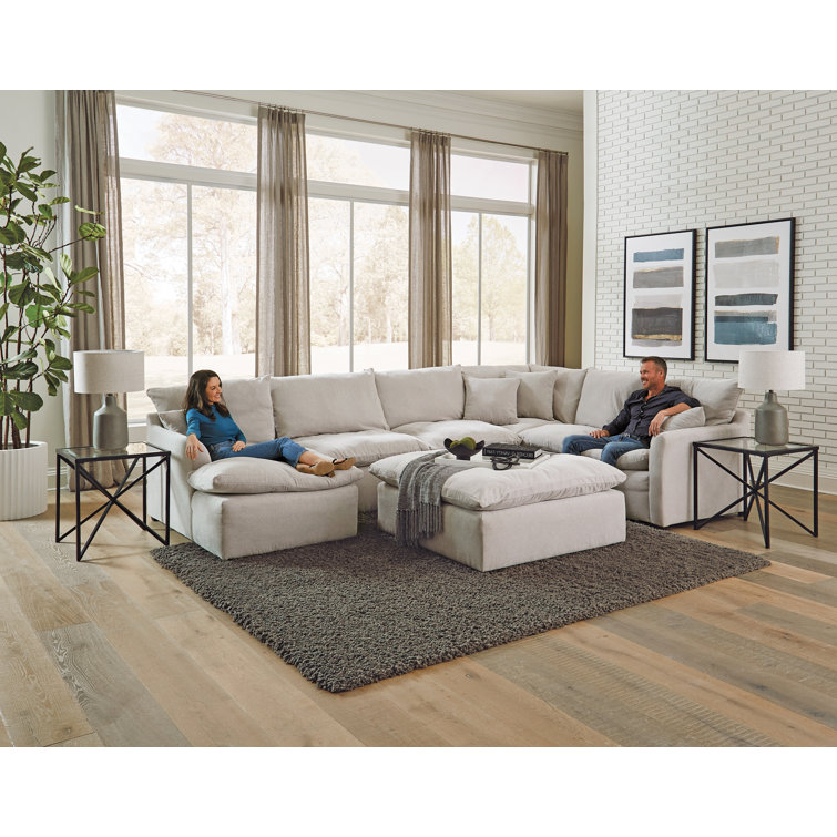 Savesto ivory 6 on sale piece sectional